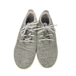 Allbirds Men's Wool Runners lace up "Natural Grey" walking comfort Size 10